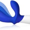 LELO LOKI Wave Premium Stimulator voor Mannen Federal Blue, Vibrerend Dubbel Genotspeeltje met Golfbeweging (7350075022982)