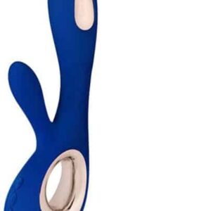 LELO SORAYA Wave luxe Rabbit-stimulator Midnight Blue met unieke WaveMotion-technologie voor een plezierige ervaring voor het hele lichaam (7350075028144)