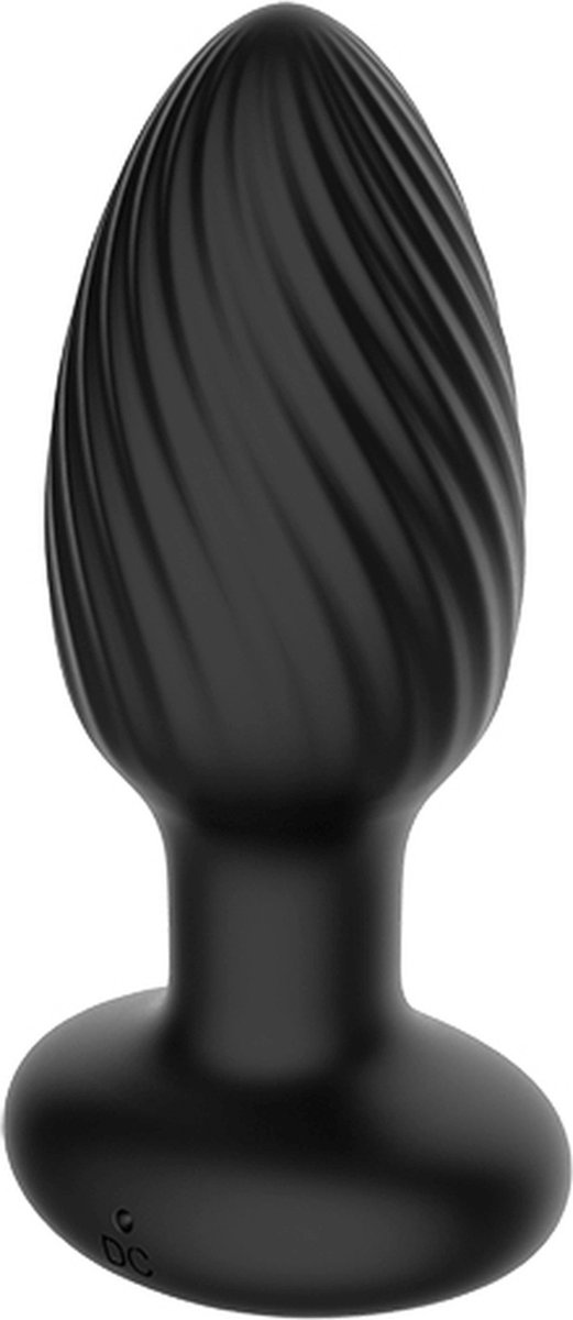 Nexus - Tornado Afstandbestuurbaar Roterende Butt Plug Zwart (5060274221599)