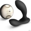 LELO HUGO Prostaatstimulator voor de Man Black, op Afstand Bedienbaar Vibrerend Prostaatstimulerend Speeltje voor Mannen (7350075022425)
