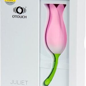 Otouch - Juliet USB Ultrasonic Massager - Waterproof - 7 vibratie standen - 100% Softtouch Silicone - Oplaadbaar via USB - Pastel Pink (6970275310408)