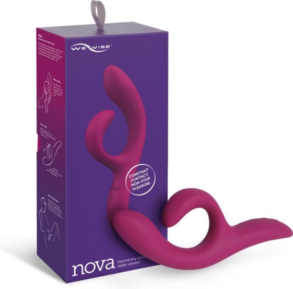 We-Vibe Nova 2 met App Vibrator - Koppel Seks Speeltjes - USB oplaadbaar - 25 cm - Roze (7141267692331)